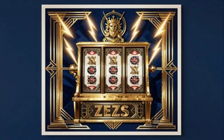 Gates of Olympus 1000 Slot von Pragmatic Play mit Art Deco Zeus-Motiv