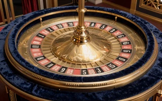 Lightning Roulette Live Table von Evolution Gaming Art Deco Roulette-Rad